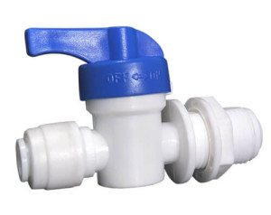 plastic bulkhead valve